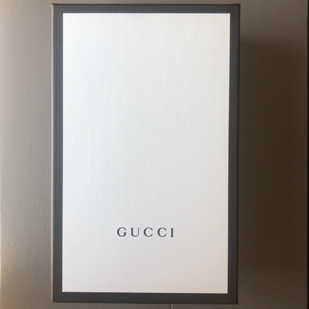 NWT Empty authentic Gucci shoe box